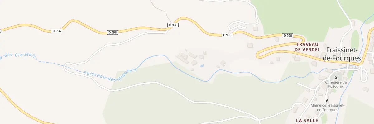 Plan du 5056 Le Clauzel à Fraissinet-de-Fourques