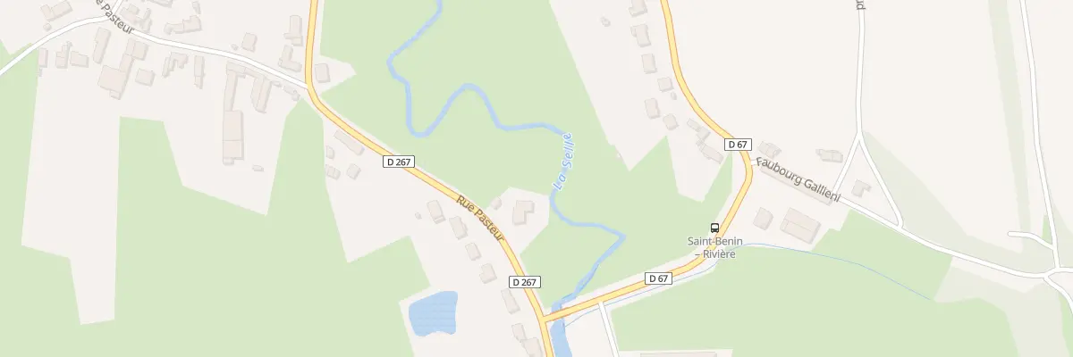 Plan du 4 Rue Pasteur à Saint-Benin