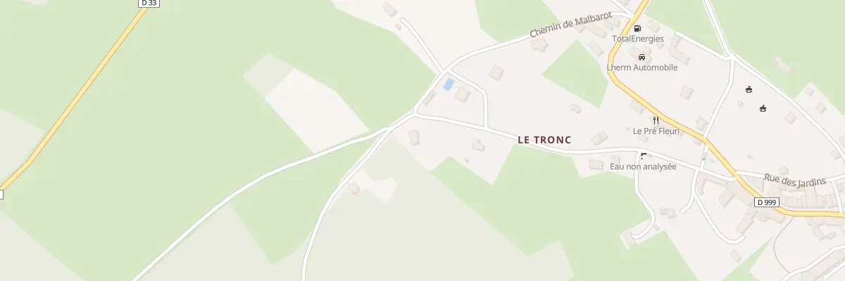 Plan du 5788 Le Tronc à Saint-Germain-l’Herm