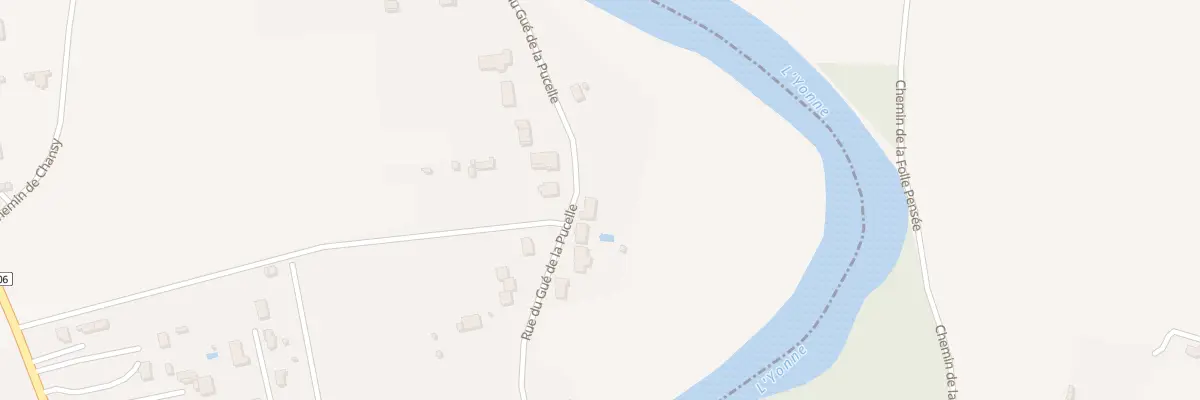 Plan du 20 Rue du Gué de la Pucelle à Appoigny