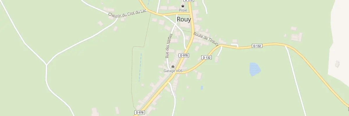 Plan du 36 Rte de Nevers à Rouy