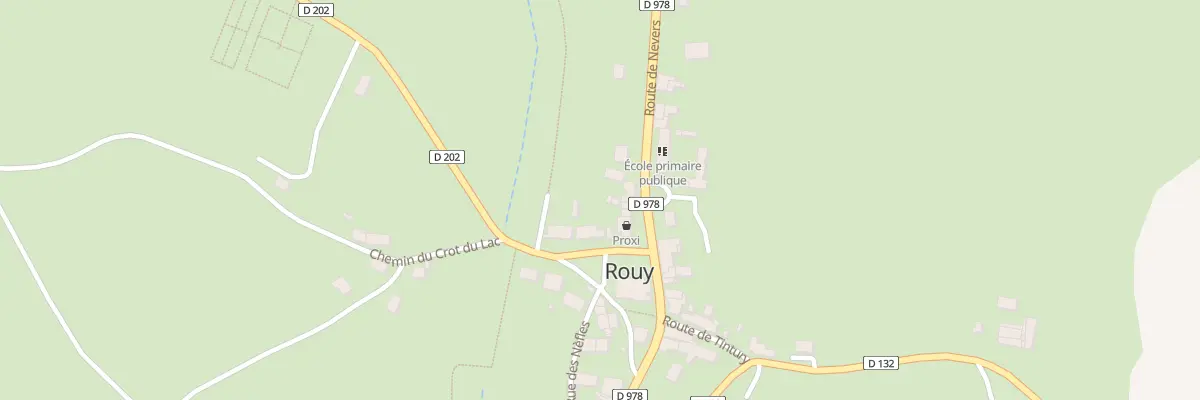 Plan du 24 Rte de Nevers à Rouy