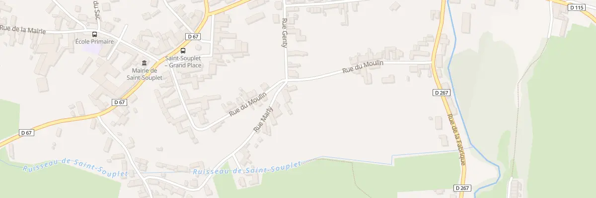Plan du 18 Rue du Moulin à Saint-Souplet