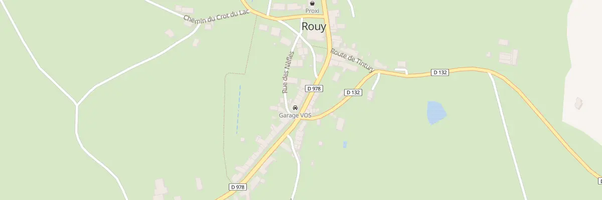 Plan du 38 Rte de Nevers à Rouy