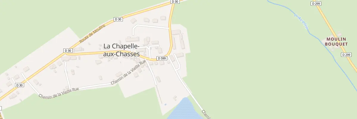 Plan du 5128 Les Feuilles à La Chapelle-aux-Chasses
