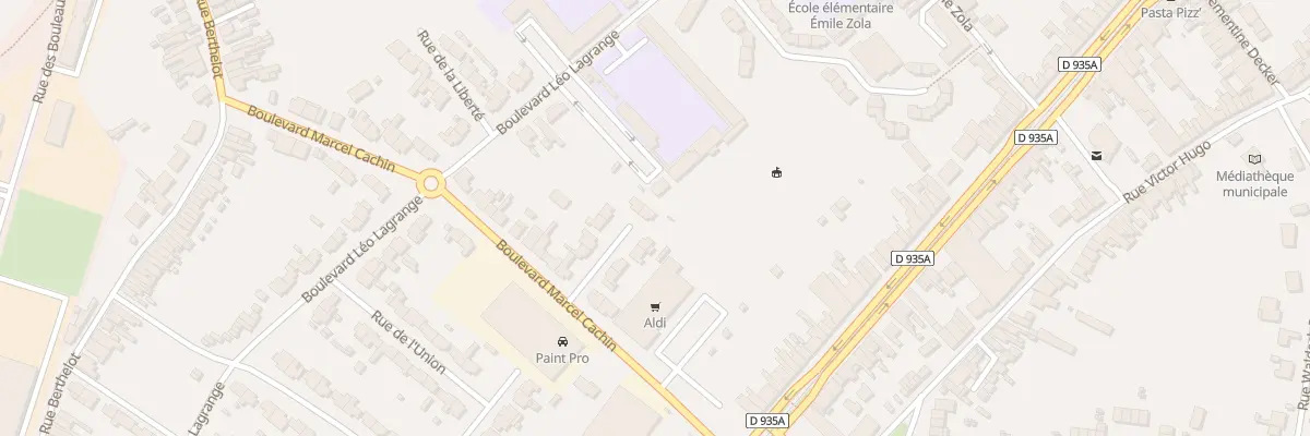 Plan du 10 Rue de la Paix à Bruay-sur-l’Escaut