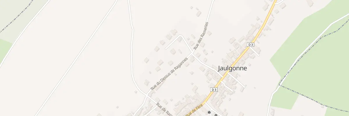 Plan du 11 Rue du Dessus de Ragannes à Jaulgonne