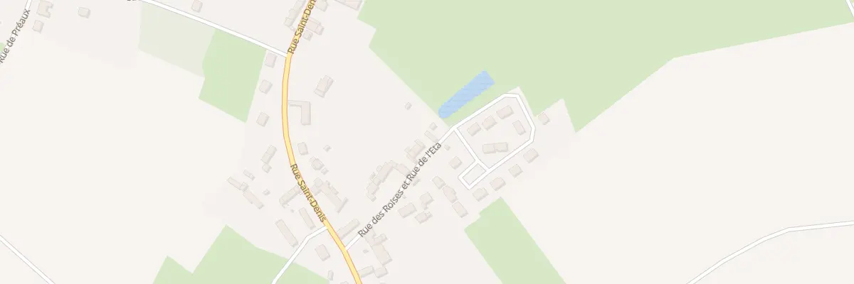 Plan du 14 Rue des Roises et Rue de l’Eta à Villers-sur-Fère