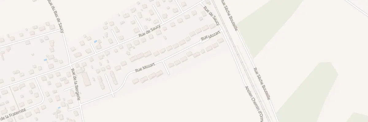 Plan du 14 Rue Mozart à Bonnard
