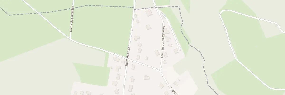 Plan du 9 Rte des Pins à Escoutoux
