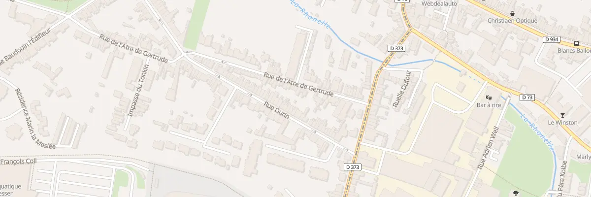 Plan du 44 Rue de l’Atre de Gertrude à Valenciennes