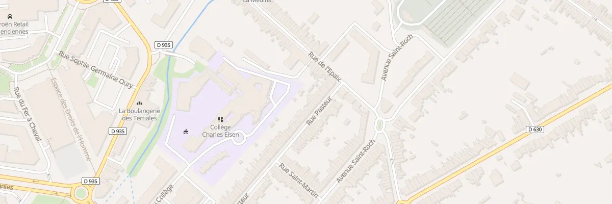 Plan du 95 Rue Pasteur à Monchaux-sur-Écaillon