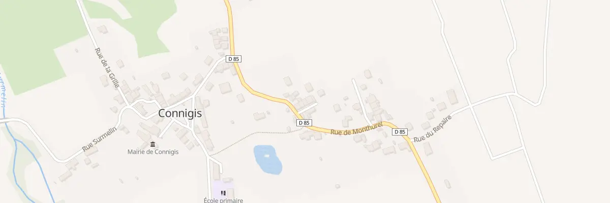 Plan du 6 Rue de Monthurel à Connigis