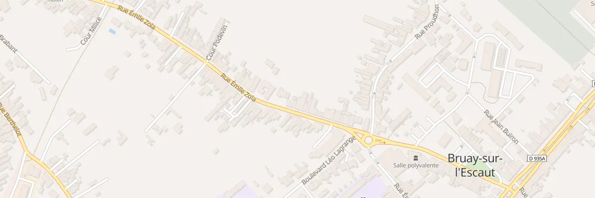 Plan du 51 Rue Emile Zola à Bruay-sur-l’Escaut