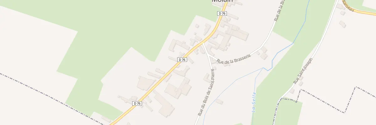 Plan du 15 Rue Jean Jaurès à Molain