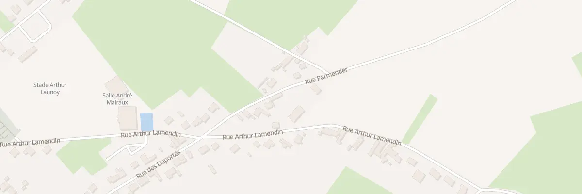Plan du 14B Rue Parmentier à Hergnies