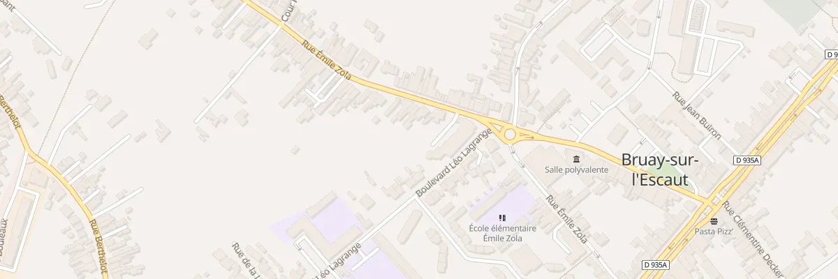 Plan du 32 Rue Emile Zola à Bruay-sur-l’Escaut