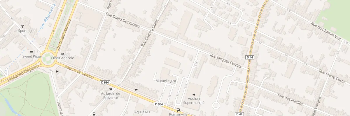 Plan du 6 Rue Jacques Perdrix à Valenciennes