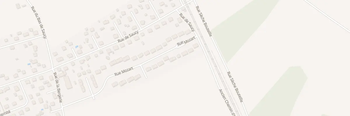 Plan du 20 Rue Mozart à Bonnard