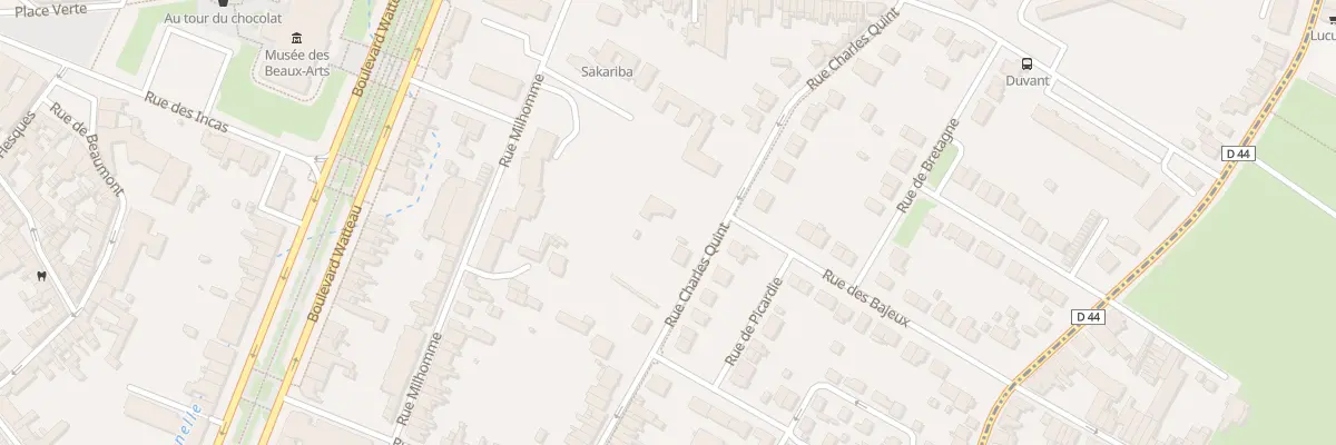 Plan du 69B Rue Charles Quint à Valenciennes
