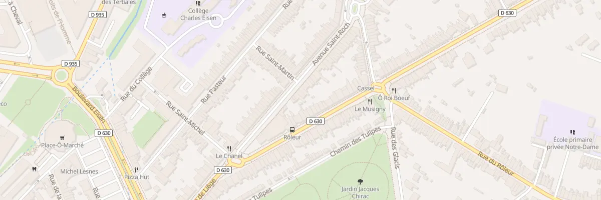 Plan du 4 Av Saint-roch à Valenciennes