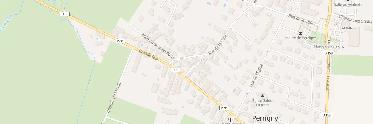Plan du 6X Rue de la Forge à Perrigny
