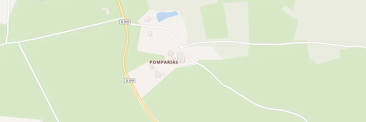 Plan du 5300 Pomparias à Escoutoux