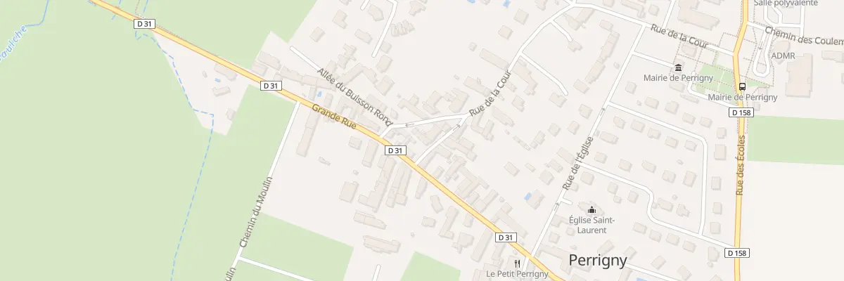 Plan du 2 Rue de la Forge à Perrigny