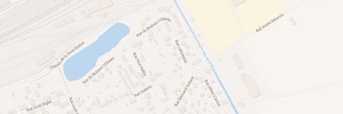 Plan du 5 Rue Lafontaine à Migennes