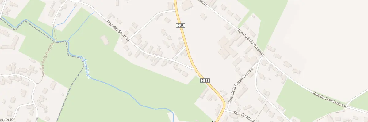 Plan du 386 Rue du Tordoir à Bermerain