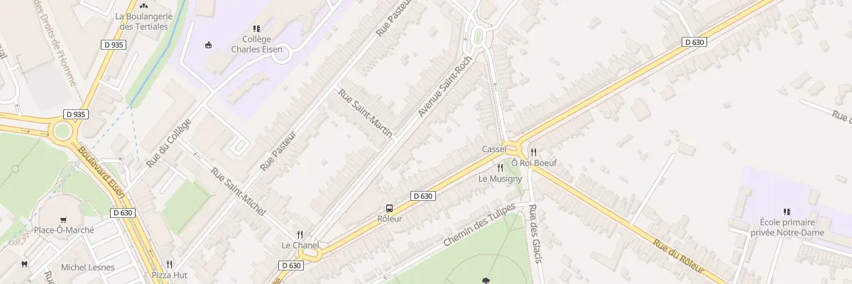 Plan du 16 Av Saint-roch à Valenciennes