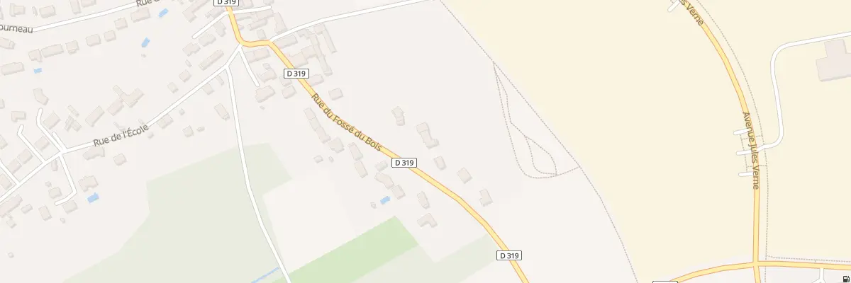 Plan du 12 Rue du Fossé du Bois à Appoigny