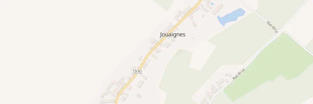 Plan du 33 Rue Horle Coquin à Jouaignes