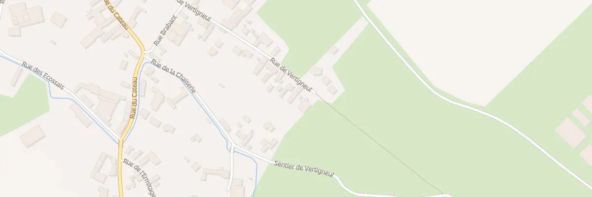 Plan du 22 Rue de Vertigneul à Romeries