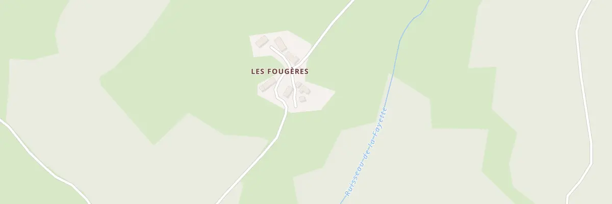 Plan du 5277 Les Fougeres à Aix-la-Fayette