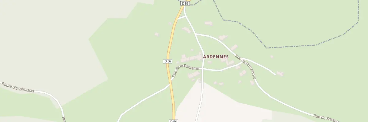Plan du 5148 Ardennes Sud à Fayet-Ronaye