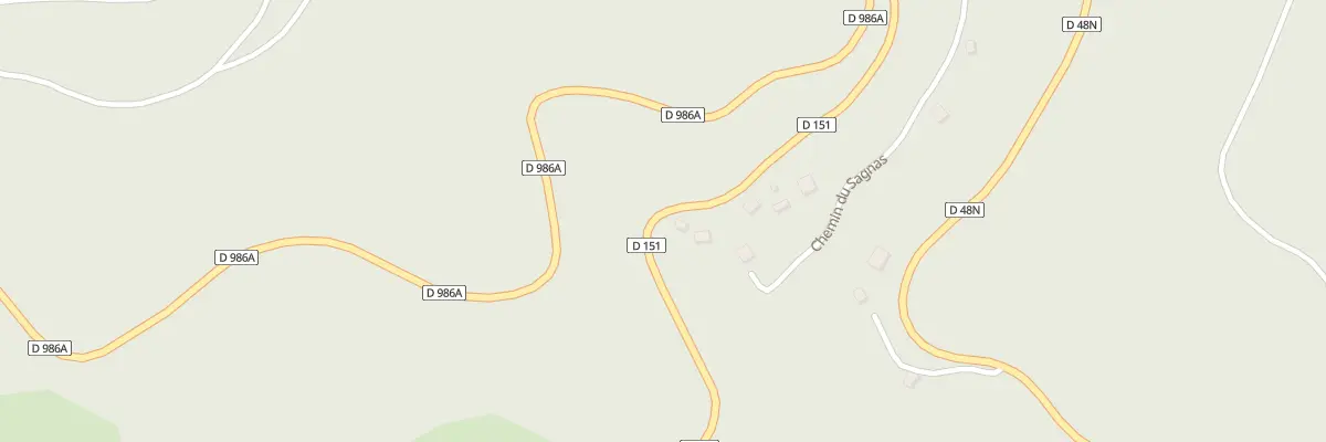 Plan du 5445 L’Esperou Sud à Dourbies