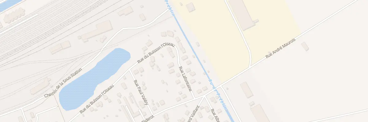 Plan du 12 Rue Lafontaine à Migennes