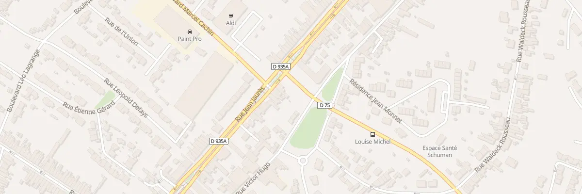 Plan du 249 Rue Jean Jaurès à Bruay-sur-l’Escaut