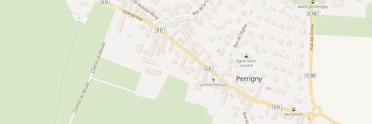Plan du 27 Grande Rue à Perrigny