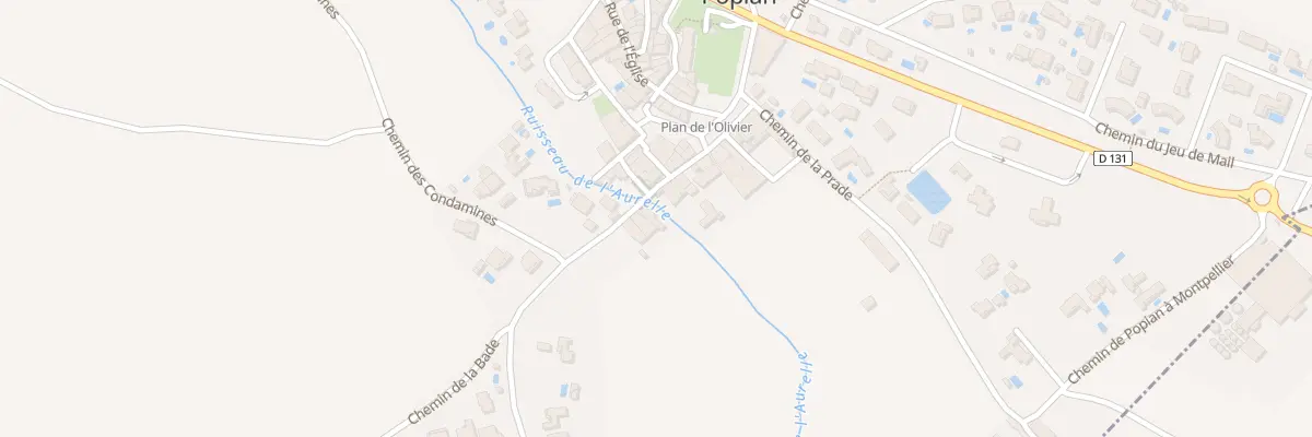 Plan du 35 Av de Laurelle à Popian