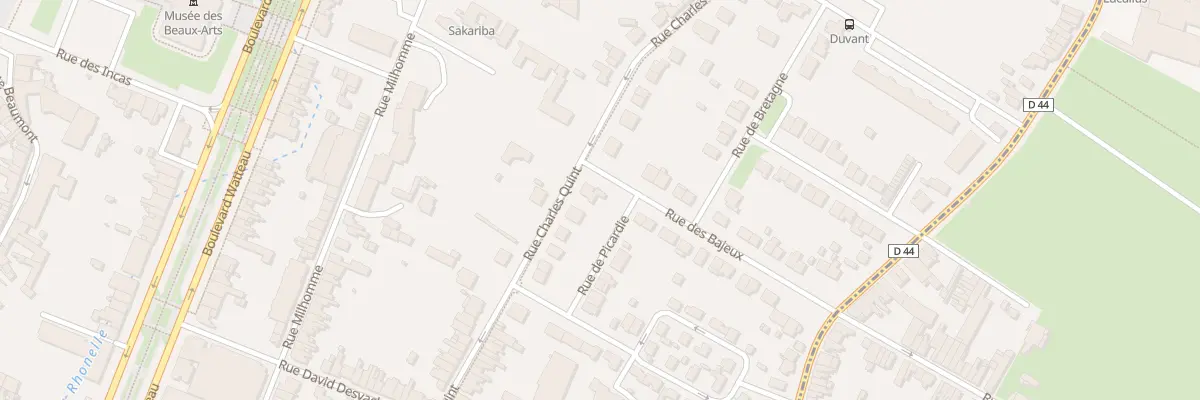 Plan du 76 Rue Charles Quint à Valenciennes