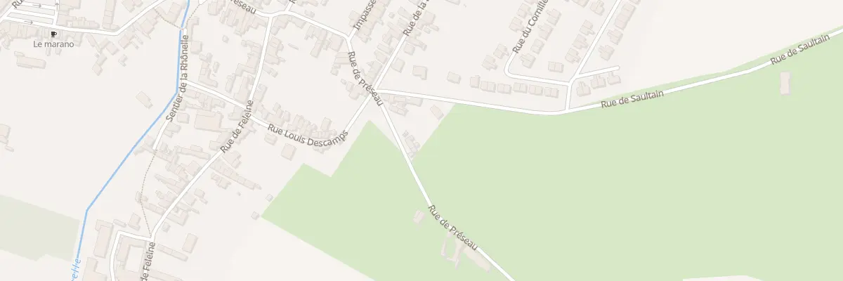 Plan du 27 Rue de Preseau à Aulnoy-lez-Valenciennes