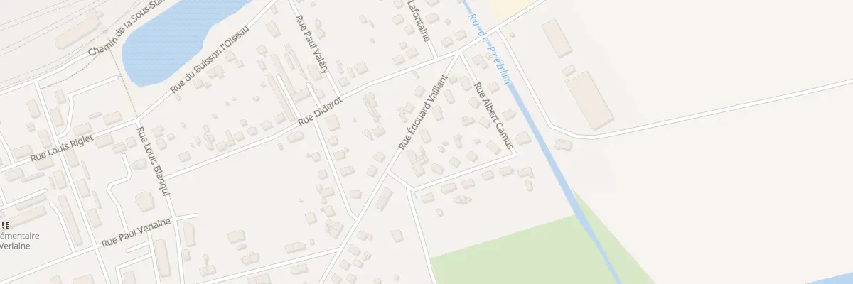 Plan du 46 Rue Edouard Vaillant à Migennes