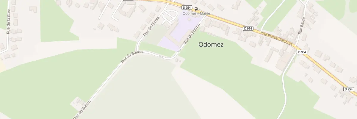Plan du 5006 Rue du Buiron à Odomez