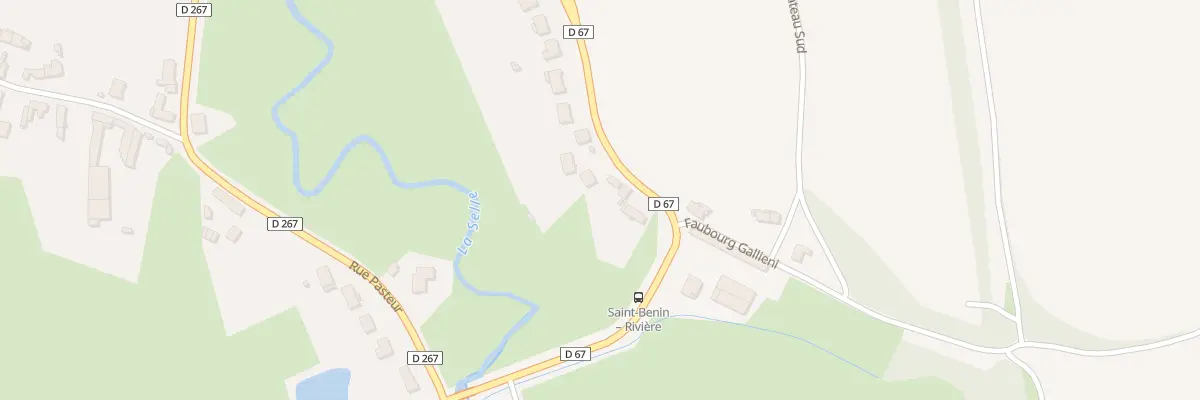 Plan du 7 Fg Galliéni à Saint-Benin