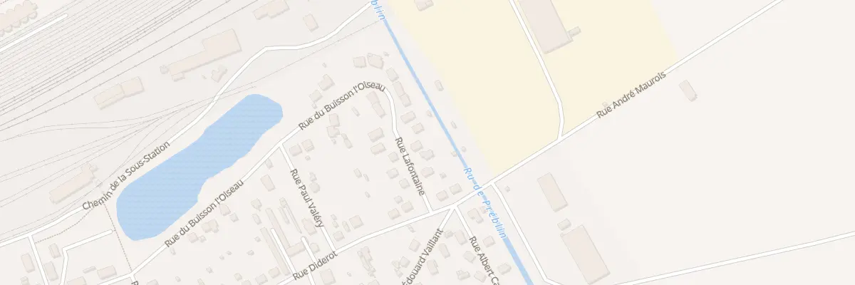 Plan du 8 Rue Lafontaine à Migennes