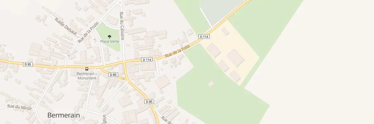 Plan du 194 Rue de la Folie à Bermerain