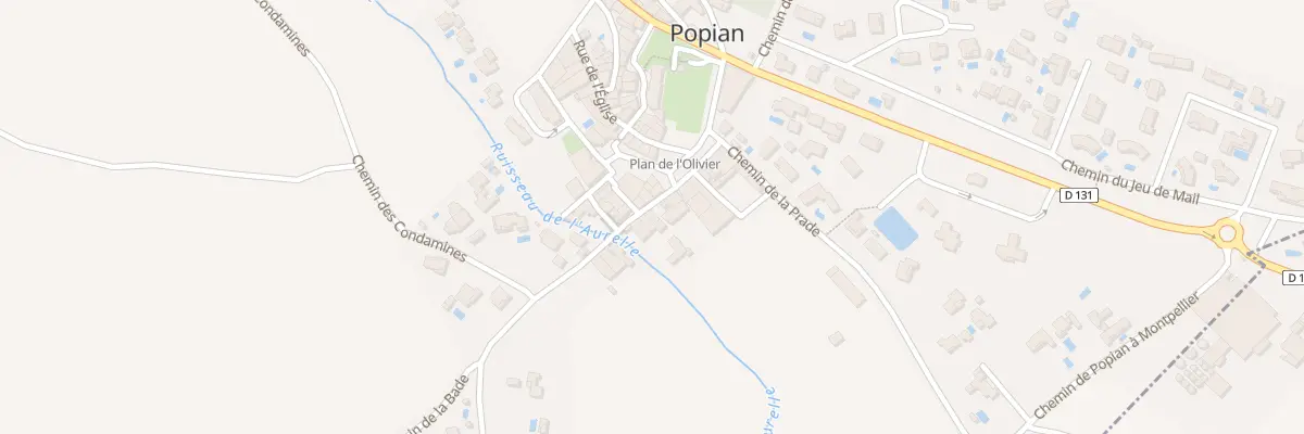 Plan du 29 Av de Laurelle à Popian