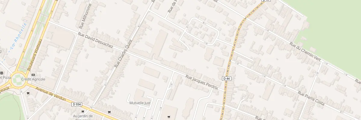 Plan du 27 Rue Jacques Perdrix à Valenciennes